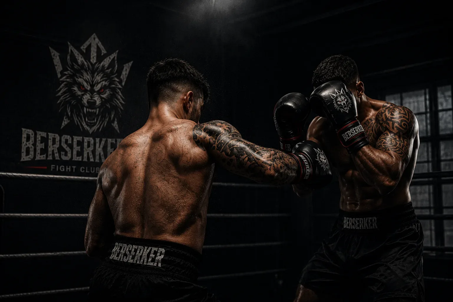 Combate de boxeo con pantalones Berserker Fight Club